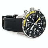 IWC Aquatimer Automatic Chronograph Black Dial Black Rubber Strap Watch for Men - IW376709 Buy Now By IWC