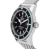 Breitling Superocean Heritage 42mm Chronograph Green Bezel Mens Watch - A1732136 Buy Now By Breitling