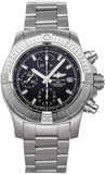 Breitling Avenger Chronograph 43 Black Dial Silver Steel Strap Watch for Men - A13385101B1A1 Buy Now By Breitling