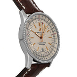Breitling Navitimer 1 Automatic 41mm White Dial Brown Leather Strap Mens Watch - A17326211G1P1 Buy Now By Breitling