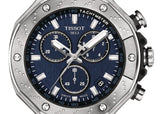 Tissot T Race Chronograph Blue Dial Silver Steel Strap Watch For Men - T141.417.11.041.00 Buy Now By Tissot