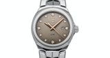 Tag Heuer Link Quartz Brown Dial Silver Steel Strap Watch for Women - WBC131E.BA0649 Buy Now By Tag Heuer