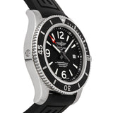 Breitling Superocean II 44mm Black Dial Black Rubber Strap Watch for Men - A17367D71B1S2 Buy Now By Breitling