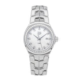 Tag Heuer Link Quartz Diamonds Mother of Pearl Dial Silver Steel Strap Watch for Women - WBC1316.BA0600 Buy Now By Tag Heuer