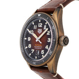 Tag Heuer Autavia Calibre 5 Chinese New Year Maroon Dial Maroon Leather Strap Watch for Men - WBE5193.FC8300 Buy Now By Tag Heuer