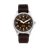 IWC Pilot's Watch Mark XVII Edition "Antoine De Saint Exupery" Brown Dial Brown Leather Strap Watch for Men - IW327003 Buy Now By IWC