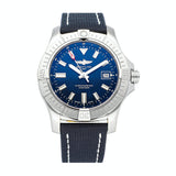 Breitling Avenger Automatic 43 Blue Dial Blue Nylon Strap Watch for Men - A17318101C1X1 Buy Now By Breitling