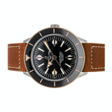 Breitling Superocean Heritage '57 Black Dial Brown Leather Strap Watch for Men - U10370121B1X1 Buy Now By Breitling
