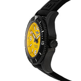 Breitling Superocean Automatic 46mm Yellow Dial Black Rubber Strap Watch for Men - M17368D71I1S1 Buy Now By Breitling