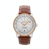 Breitling Navitimer Automatic 41mm White Dial Brown Leather Strap Mens Watch - U17326241G1P1 Buy Now By Breitling