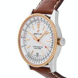 Breitling Navitimer Automatic 41mm White Dial Brown Leather Strap Mens Watch - U17326241G1P1 Buy Now By Breitling