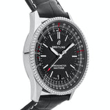 Breitling Navitimer Automatic 38mm Black Dial Black Leather Strap Mens Watch - A17325241B1P1 Buy Now By Breitling