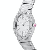 Bvlgari Bvlgari Lady Silver Dial Silver Steel Strap Watch for Women - BVLGARI103575 Buy Now By Bvlgari