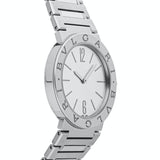 Bvlgari Bvlgari Lady Silver Dial Silver Steel Strap Watch for Women - BVLGARI103575 Buy Now By Bvlgari