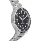 Oris Aquis Date Black Dial Silver Steel Strap Watch for Men - 0173377304134-0782405PEB Buy Now By Oris