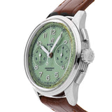 Breitling Premier B09 Chronograph 40 Green Dial Brown Leather Strap Watch for Men - AB0930D31L1P1 Buy Now By Breitling