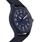 IWC Pilot’s Watch Automatic "Laureus Sport for Good" Edition Blue Dial Blue Nylon Strap Watch for Men - IW328101 Buy Now By IWC