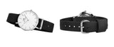 Daniel Wellington Classic Petite Cornwall White Dial Black NATO Strap Watch For Women - DW00100254 Buy Now By Daniel Wellington
