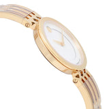 Movado Esperanza 28mm Mother of Pearl Dial Gold Steel Strap Watch For Women - 0607054 Buy Now By Movado