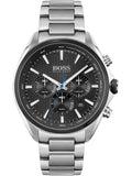 Hugo Boss Montre Distinct Black Dial Silver Steel Strap Watch for Men - 1513857 Buy Now By Hugo Boss