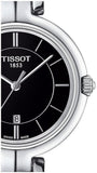 Tissot T Trend Flamingo Black Dial Silver Steel Strap Watch For Women - T094.210.11.051.00 Buy Now By Tissot