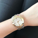 Marc Jacobs Amy Silver Dial Two Tone Steel Strap Watch for Women - MBM3139 Buy Now By Marc Jacobs