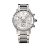 Calvin Klein Post Minimal White Dial Silver Steel Strap Watch for Men - K7627126 Buy Now By Calvin Klein