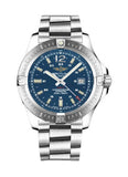 Breitling Colt Automatic 44mm Blue Dial Silver Steel Strap Mens Watch - A1738811/C906/173A Buy Now By Breitling