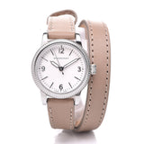 Burberry Utilitarian White Dial Pink Leather Strap Watch for Women - BU7847 Buy Now By Burberry