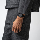 D1 Milano Ultra Thin Shadow Black Dial Black Steel Strap Watch for Men - D1-UTBJSH Authentic Buy Shop Now