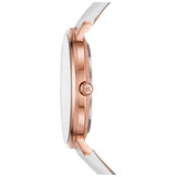 Michael Kors Pyper Quartz White Dial White Leather Strap Watch For Women - MK2800 Buy Now By Michael Kors