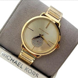 Michael Kors Portia Gold Dial Gold Steel Strap Watch for Women - MK3639 Buy Now By Michael Kors