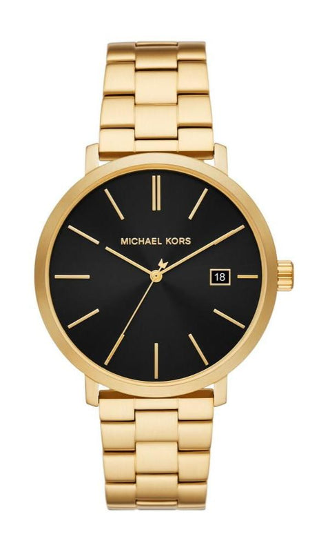 Michael Kors Blake Quartz Black Dial Gold Steel Strap Watch for Men - MK9136 Buy Now By Michael Kors
