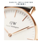 Daniel Wellington Classic Sheffield White Dial Black Leather Strap Watch For Men - DW00100007 Buy Now By Daniel Wellington