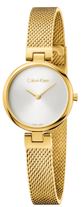 Calvin Klein Authentic White Dial Rose Gold Mesh Bracelet Watch for Women - K8G23526 Buy Now By Calvin Klein