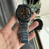 Fossil Bronson Automatic Skeleton Black Dial Grey Steel Strap Watch for Men - ME3255 Buy Now By Fossil