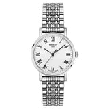 Tissot T Classic Everytime Small White Dial Silver Mesh Bracelet Watch For Women - T109.210.11.033.00 Buy Now By Tissot