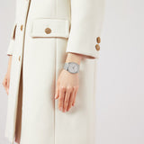 Gucci 25H Quartz Silver Dial Silver Steel Strap Unisex Watch - YA163407 Buy Now By Gucci