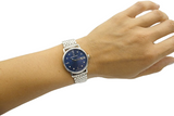 Maurice Lacroix Eliros Diamonds Blue Dial Silver Steel Strap Watch For Women - EL1094-SS002-450-1 Buy Now By Maurice Lacroix