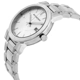 Burberry The City Silver Dial Silver Steel Strap Watch for Women - BU9000 Buy Now By Burberry