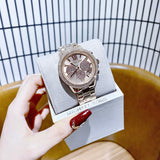 Michael Kors Bryn Pavé Quartz Gold Dial Gold Steel Strap Watch For Women - MK7199 Buy Now By Michael Kors