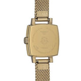 Tissot Lovely Square Silver Dial Gold Mesh Bracelet Watch For Women - T058.109.33.031.00 Buy Now By Tissot