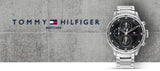 Tommy Hilfiger Trent Quartz Black Dial Silver Steel Strap Watch For Men - 1791805 Buy Now By Tommy Hilfiger