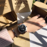 Burberry The City Black Dial Brown Leather Strap Watch for Men - BU9905 Buy Now By Burberry