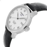 Tissot T Classic Le Locle Automatic Silver Dial Black Leather Strap Watch For Men - T41.1.423.33 Buy Now By Tissot