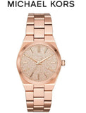 Michael Kors Channing Quartz Rose Gold Dial Rose Gold Steel Strap Watch For Women - MK6624 Buy Now By Michael Kors