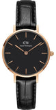 Daniel Wellington Classic Petite Reading Black Dial Black Leather Strap Watch For Women - DW00100223 Buy Now By Daniel Wellington