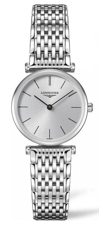 Longines La Grande Classique De Longines Silver Dial Silver Mesh Bracelet Watch for Women - L4.209.4.72.6 Buy Now By Longines