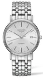 Longines Presence 38.5mm Automatic Silver Dial Silver Mesh Bracelet Watch for Men - L4.921.4.72.6 Buy Now By Longines