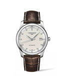 Longines Master Collection Automatic 40mm White Dial Brown Leather Strap Watch for Men - L2.793.4.77.3 Buy Now By Longines